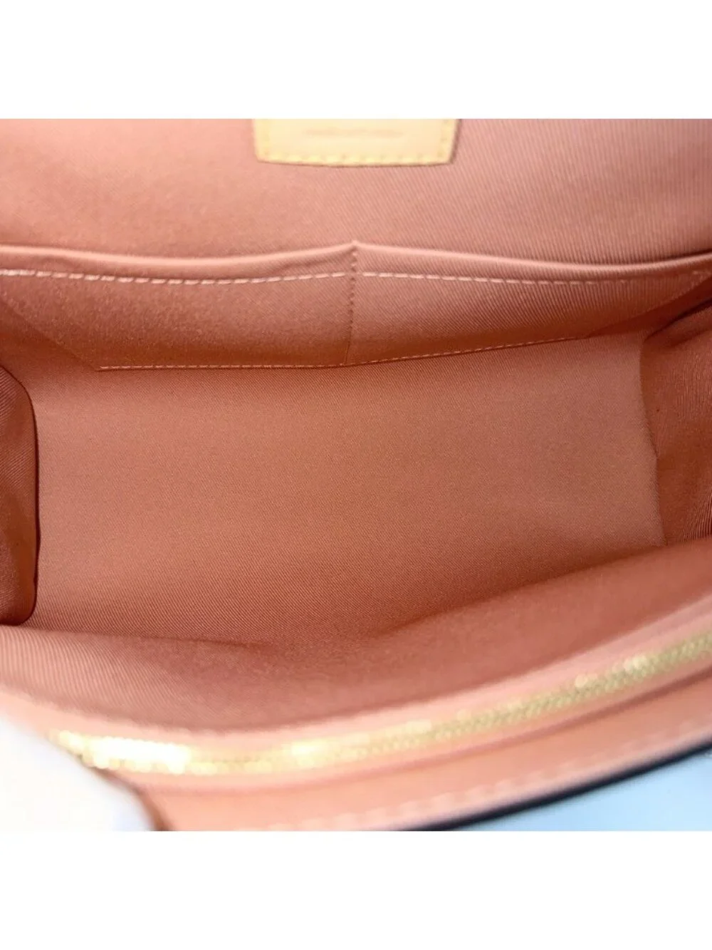 Louis Vuitton Handbag Shoulder Crossbody Monogram Cluny BB Bag Brown Pink Gold